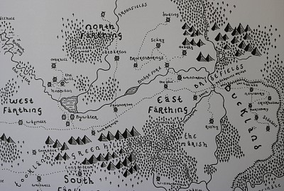 Парк Йоркшир-Дейлс обзавёлся картой «в стиле Толкина» - изображение 3
