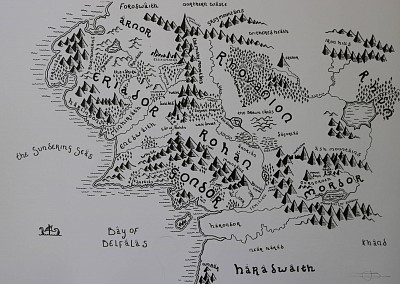 Парк Йоркшир-Дейлс обзавёлся картой «в стиле Толкина» - изображение 2