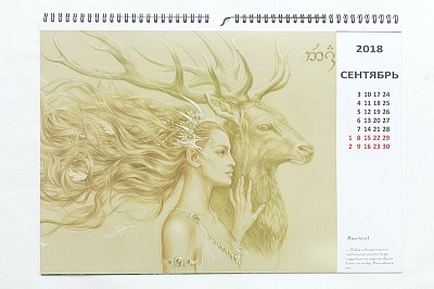 Серия календарей и открыток Елены Кукановой - изображение 3